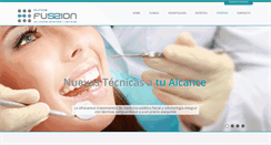 Desktop Screenshot of clinicafussion.com